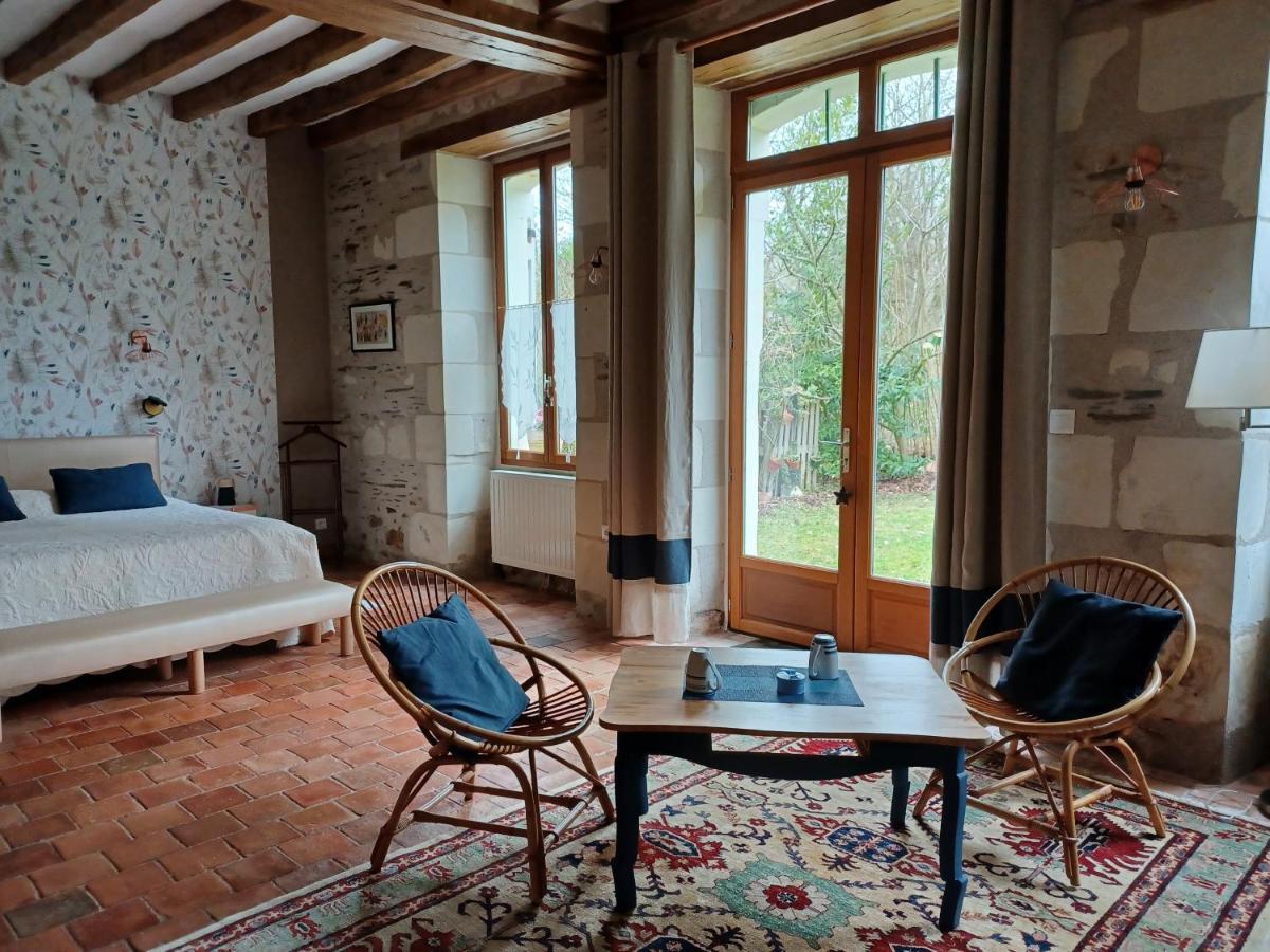 Charcé-Saint-Ellier-sur-Aubance Logis De La Pichonniere Bed & Breakfast エクステリア 写真